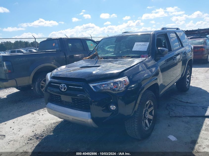 2023 Toyota 4Runner Trd Off Road VIN: JTEPU5JR5P6172833 Lot: 40492886