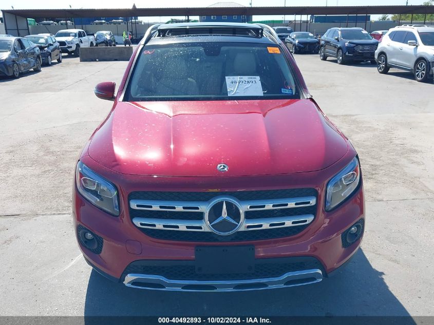 W1N4M4GB8LW040664 2020 Mercedes-Benz Glb 250