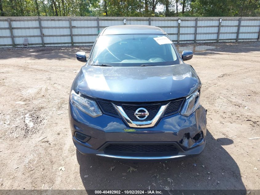 2015 Nissan Rogue S VIN: KNMAT2MT5FP551455 Lot: 40492902