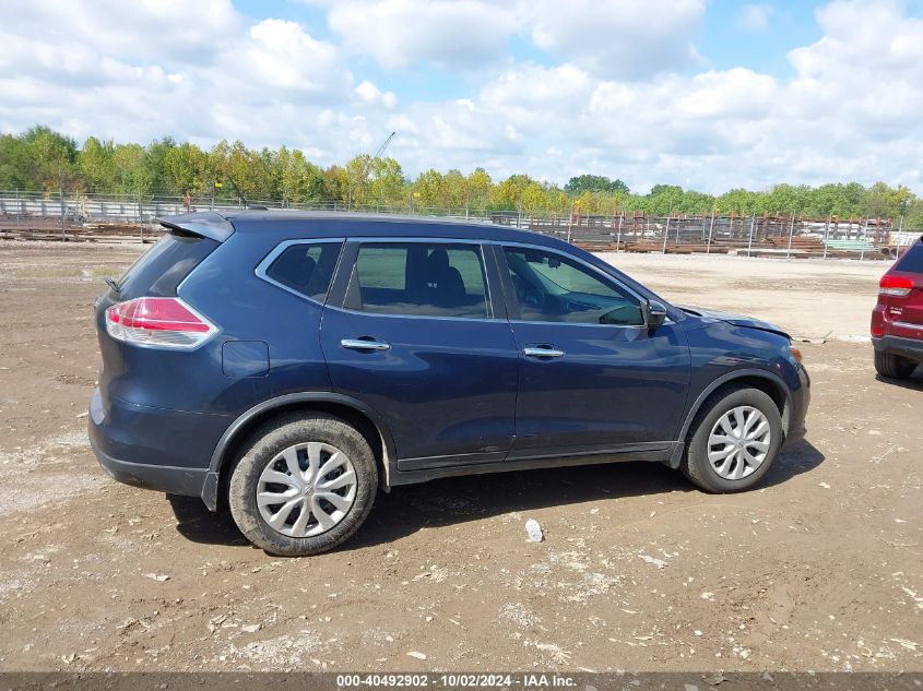 2015 Nissan Rogue S VIN: KNMAT2MT5FP551455 Lot: 40492902