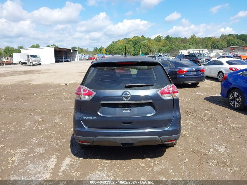 2015 Nissan Rogue S VIN: KNMAT2MT5FP551455 Lot: 40492902