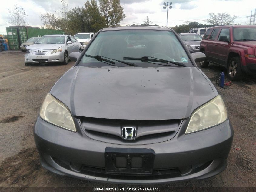 2004 Honda Civic Ex VIN: 2HGES25844H513393 Lot: 40492910