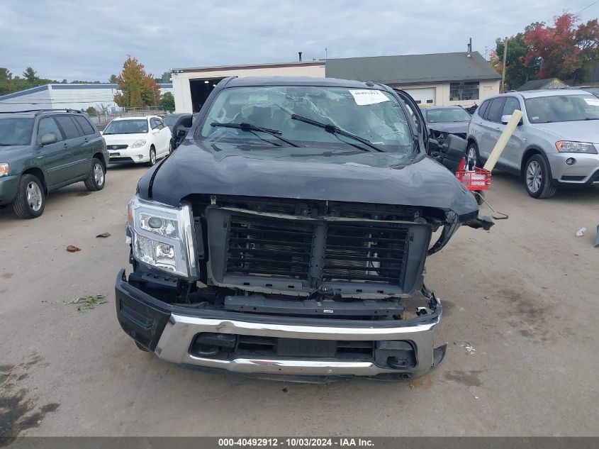 2021 Nissan Titan Sv 4X4 VIN: 1N6AA1EDXMN519095 Lot: 40492912