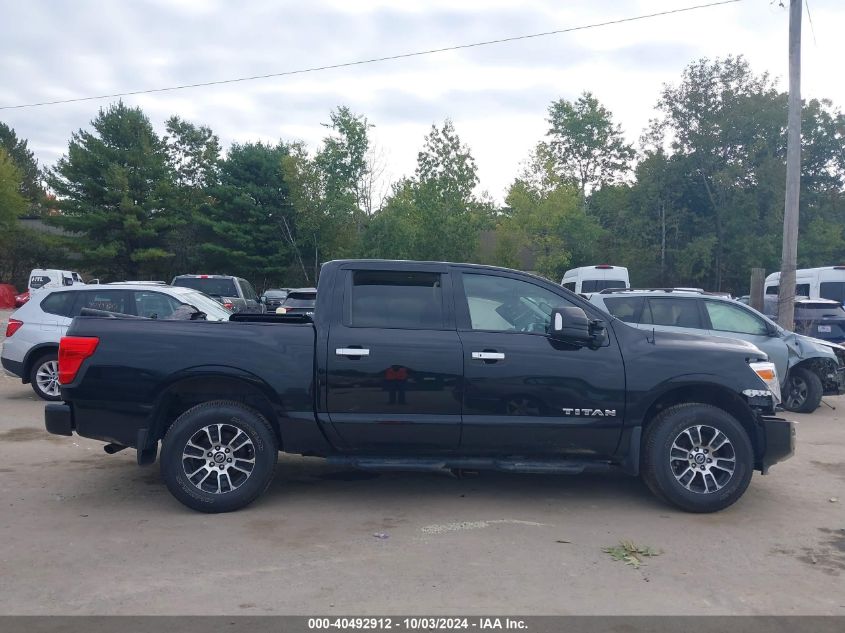 2021 Nissan Titan Sv 4X4 VIN: 1N6AA1EDXMN519095 Lot: 40492912