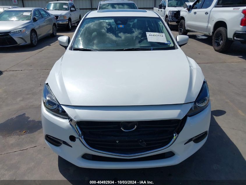 2018 Mazda Mazda3 Touring VIN: 3MZBN1V34JM168013 Lot: 40492934