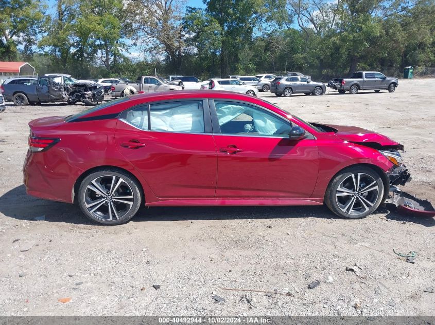 2021 Nissan Sentra Sr Xtronic Cvt VIN: 3N1AB8DV5MY326121 Lot: 40492944