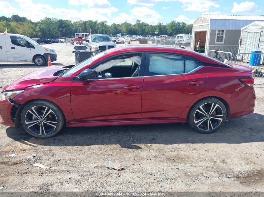 2021 Nissan Sentra Sr Xtronic Cvt VIN: 3N1AB8DV5MY326121 Lot: 40492944