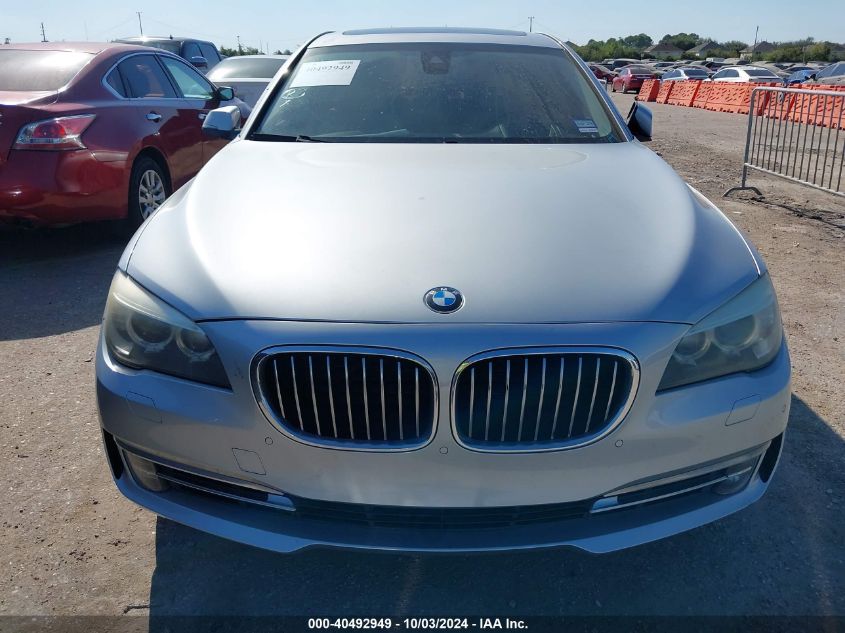 2013 BMW 750Li VIN: WBAYE8C5XDD133175 Lot: 40492949