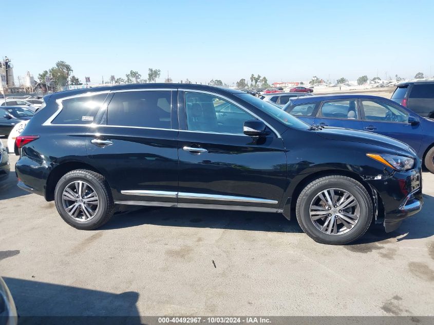 2020 Infiniti Qx60 Pure Awd VIN: 5N1DL0MM7LC548677 Lot: 40492967