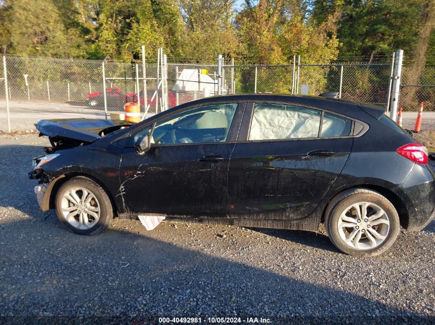 2019 Chevrolet Cruze Ls VIN: 3G1BC6SM8KS575468 Lot: 40492981