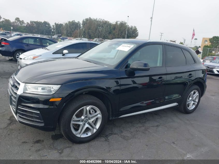 2018 Audi Q5 2.0T Premium/2.0T Tech Premium VIN: WA1ANAFY7J2086884 Lot: 40492998