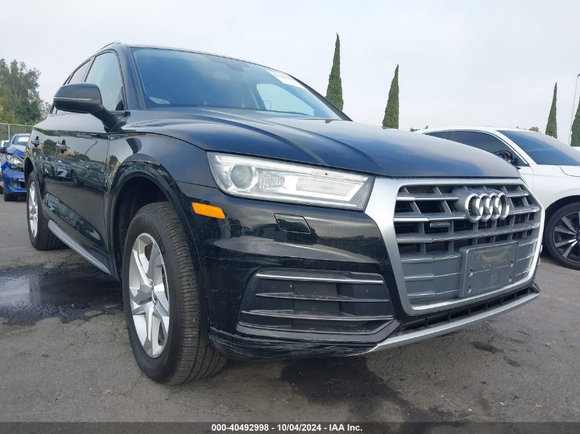 2018 Audi Q5 2.0T Premium/2.0T Tech Premium VIN: WA1ANAFY7J2086884 Lot: 40492998