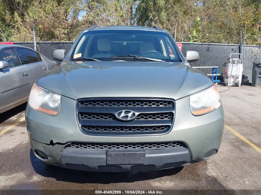 2008 Hyundai Santa Fe Gls VIN: 5NMSG13DX8H197053 Lot: 40492999