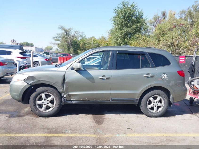 2008 Hyundai Santa Fe Gls VIN: 5NMSG13DX8H197053 Lot: 40492999