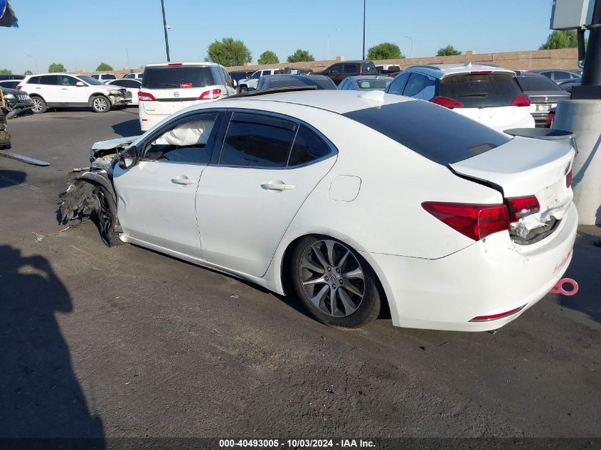 2016 Acura Tlx VIN: 19UUB1F31GA001828 Lot: 40493005