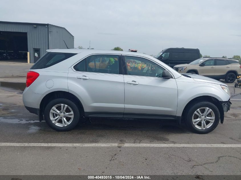 2013 Chevrolet Equinox Ls VIN: 2GNALBEK7D6411143 Lot: 40493015