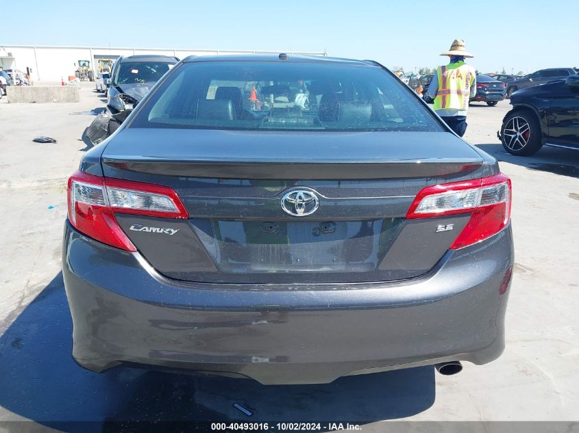 2014 Toyota Camry Se VIN: 4T1BF1FKXEU853765 Lot: 40493016