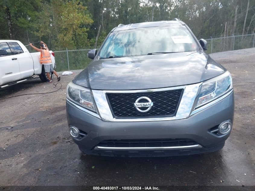 2015 Nissan Pathfinder Sl VIN: 5N1AR2MN0FC659551 Lot: 40493017