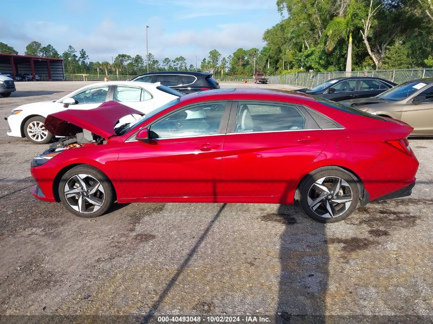 2023 Hyundai Elantra Hybrid Limited VIN: KMHLN4AJXPU033308 Lot: 40493048