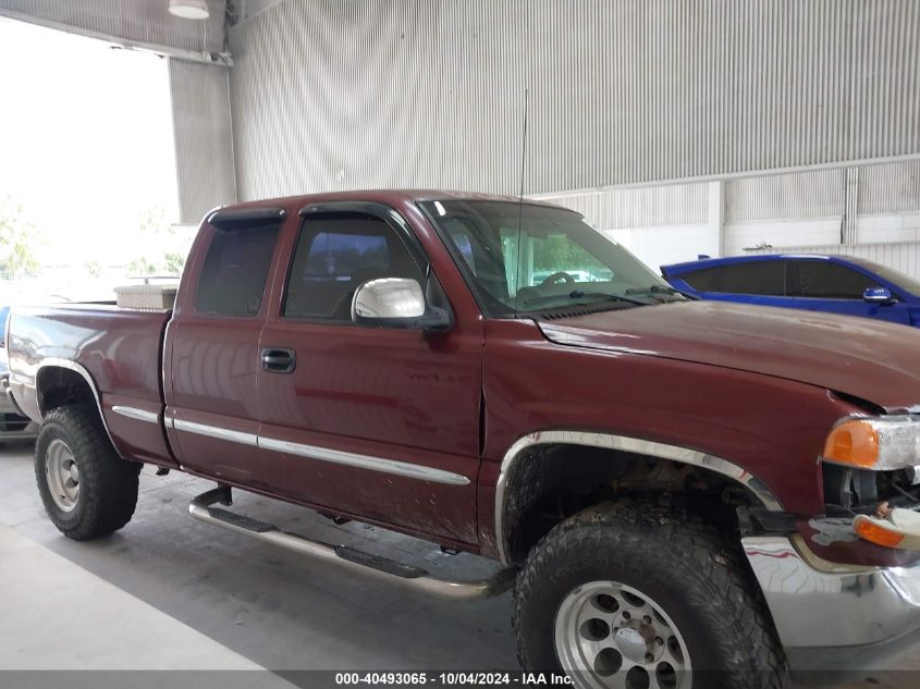 1GTEK19T6XE511146 1999 GMC Sierra 1500 Sle