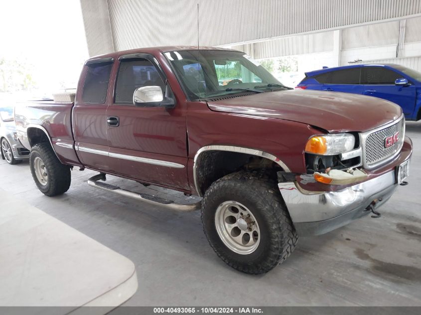 1GTEK19T6XE511146 1999 GMC Sierra 1500 Sle