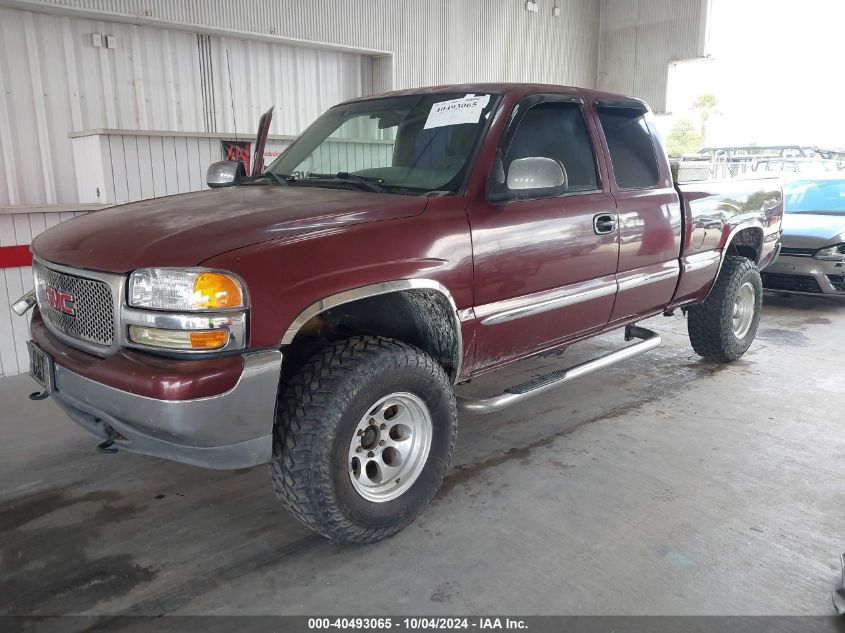 1GTEK19T6XE511146 1999 GMC Sierra 1500 Sle