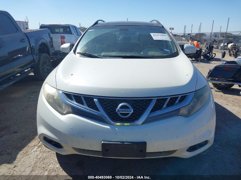 JN8AZ1MW9EW504117 2014 Nissan Murano Sl