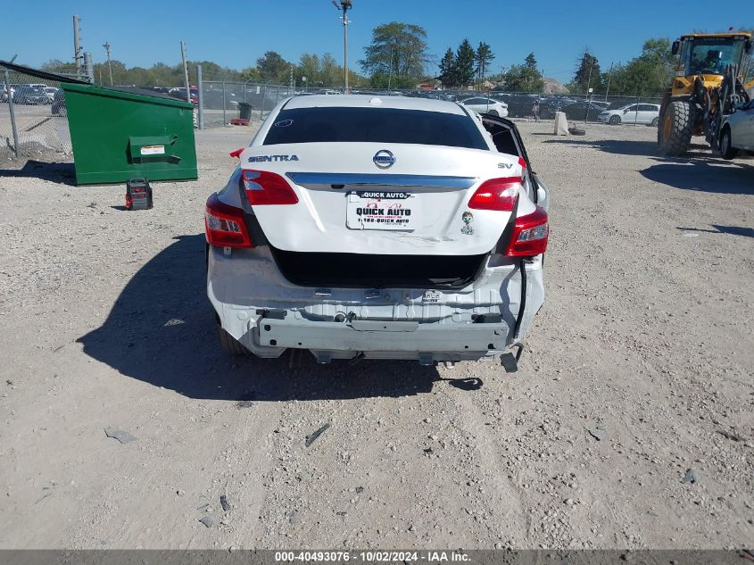 3N1AB7AP5KY288600 2019 Nissan Sentra Sv