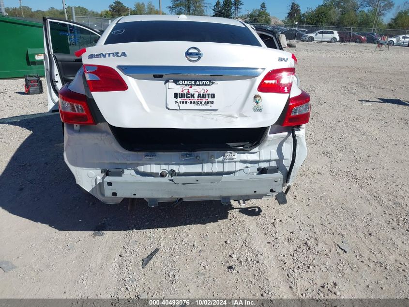 3N1AB7AP5KY288600 2019 Nissan Sentra Sv