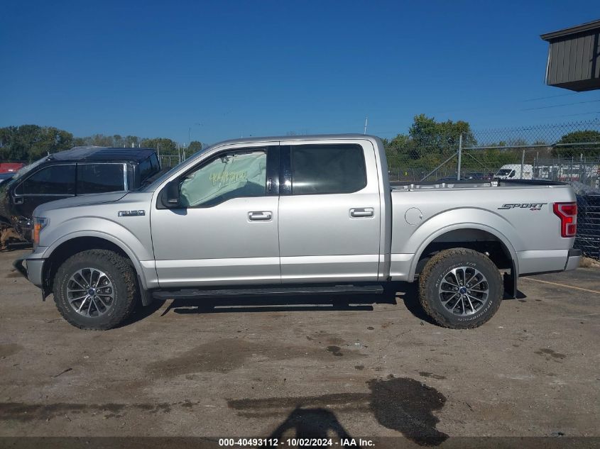 2018 Ford F-150 Xlt VIN: 1FTEW1EG1JKG00581 Lot: 40493112