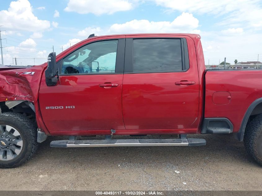 2022 Chevrolet Silverado 2500Hd 4Wd Standard Bed Lt VIN: 1GC4YNEY2NF356606 Lot: 40493117