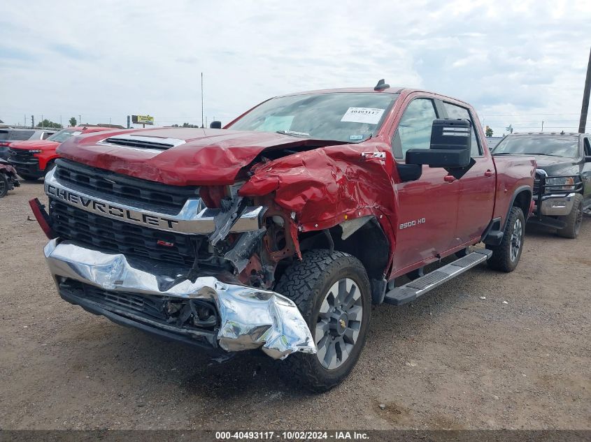 2022 Chevrolet Silverado 2500Hd 4Wd Standard Bed Lt VIN: 1GC4YNEY2NF356606 Lot: 40493117