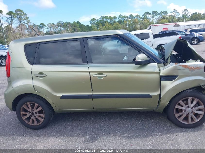 2012 Kia Soul + VIN: KNDJT2A6XC7362651 Lot: 40493124