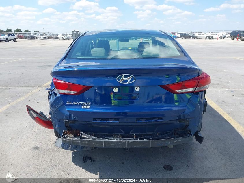 2018 Hyundai Elantra Se VIN: 5NPD74LF0JH325109 Lot: 40493127