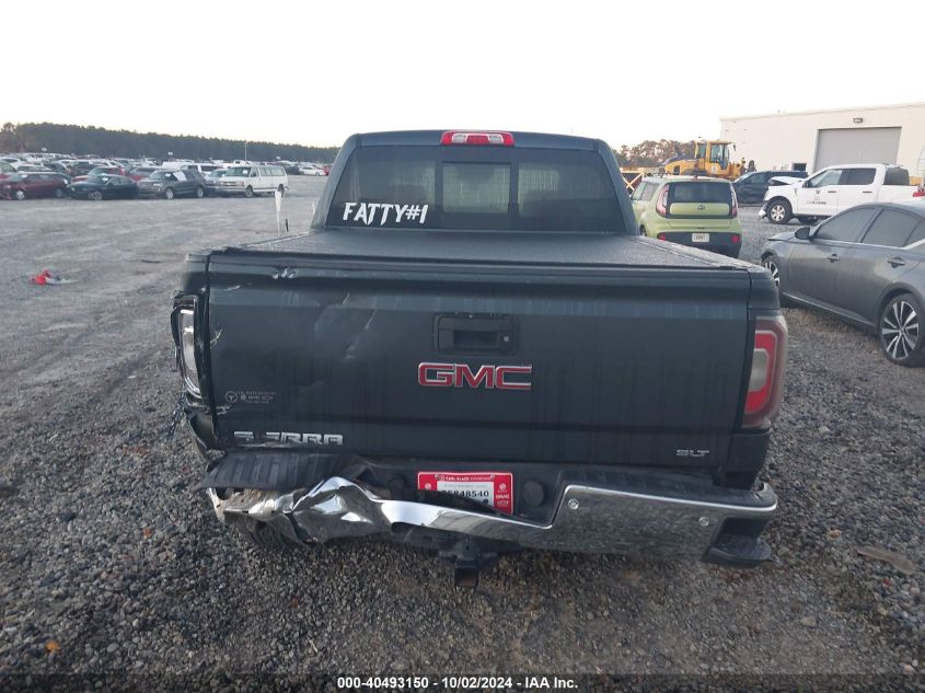 2018 GMC Sierra 1500 Slt VIN: 3GTU2NEC4JG220587 Lot: 40493150