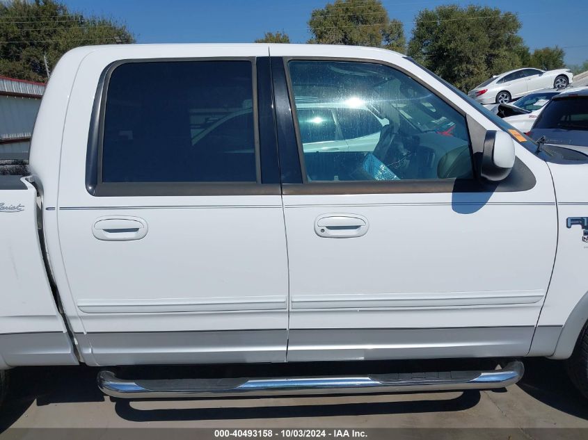 2003 Ford F-150 Lariat/Xlt VIN: 1FTRW07L43KA29578 Lot: 40493158