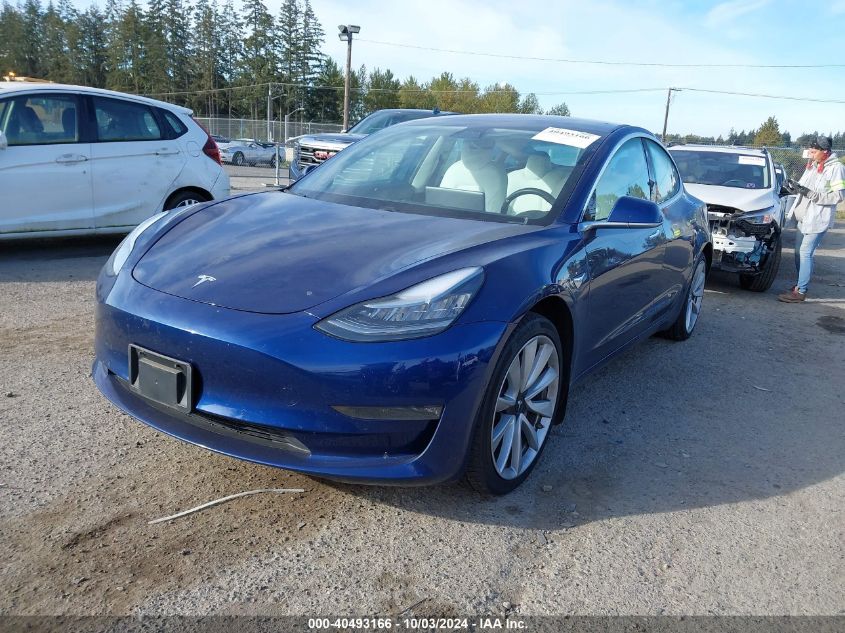 5YJ3E1EB3KF406969 2019 TESLA MODEL 3 - Image 2