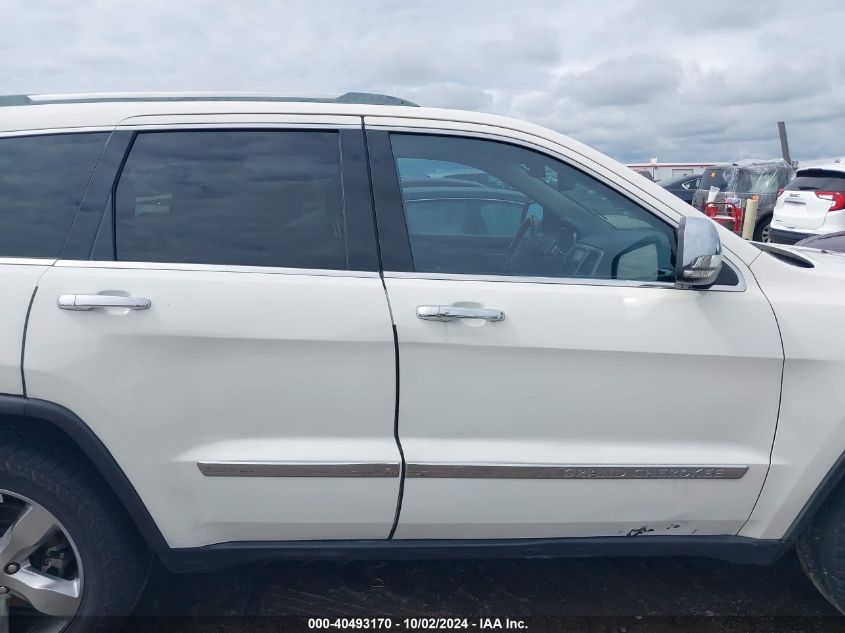 2011 Jeep Grand Cherokee Overland VIN: 1J4RS6GG1BC739283 Lot: 40493170