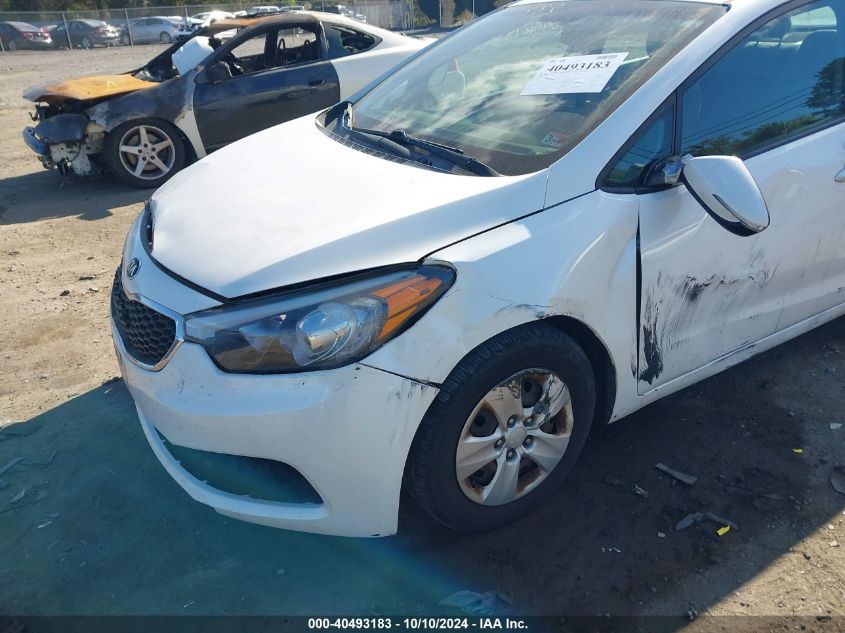 KNAFX4A68G5550976 2016 Kia Forte Lx