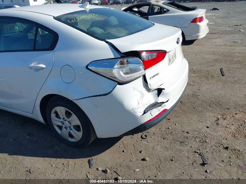 KNAFX4A68G5550976 2016 Kia Forte Lx