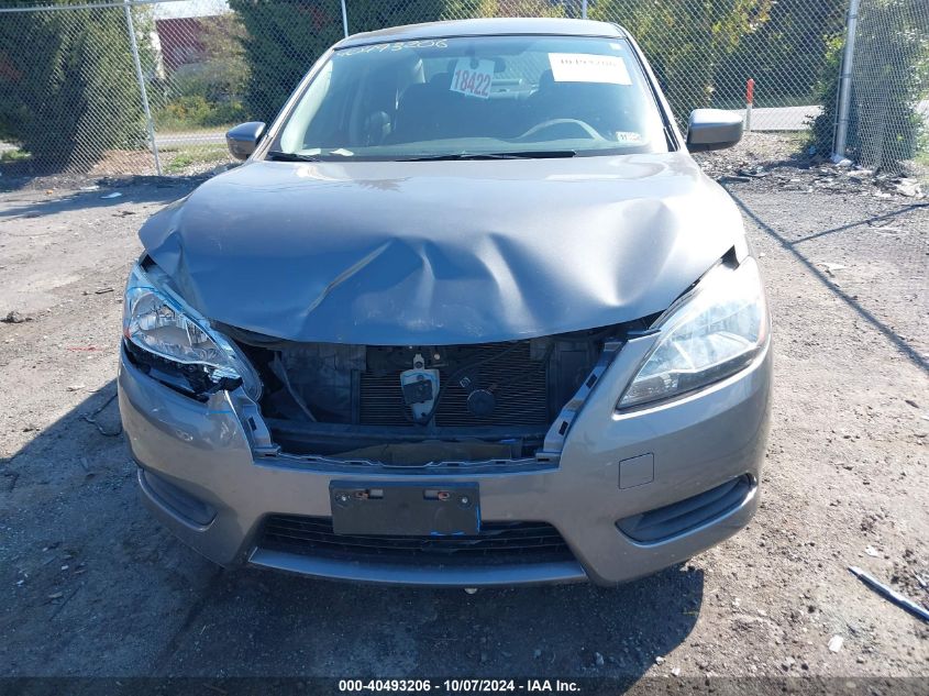 3N1AB7AP0FY293726 2015 Nissan Sentra S