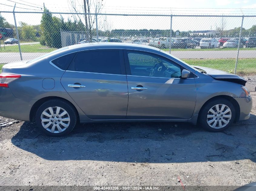 3N1AB7AP0FY293726 2015 Nissan Sentra S