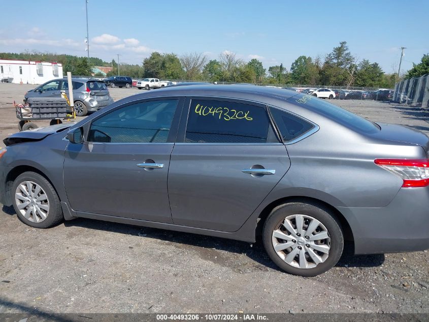 3N1AB7AP0FY293726 2015 Nissan Sentra S