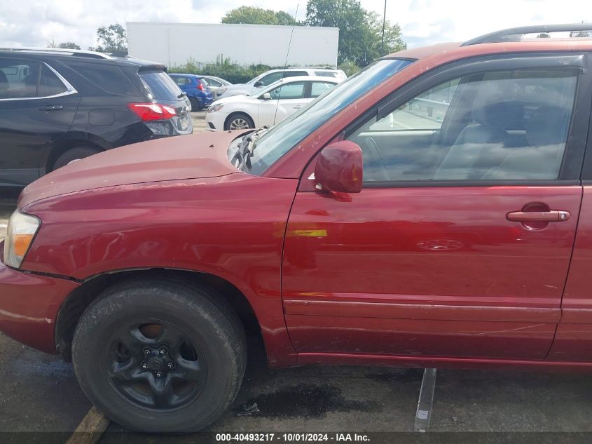 2004 Toyota Highlander VIN: JTEGD21A740079934 Lot: 40493217