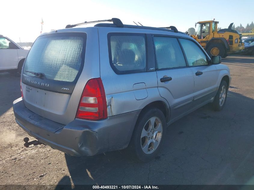 2003 Subaru Forester 2.5Xs VIN: JF1SG65633H741615 Lot: 40493221