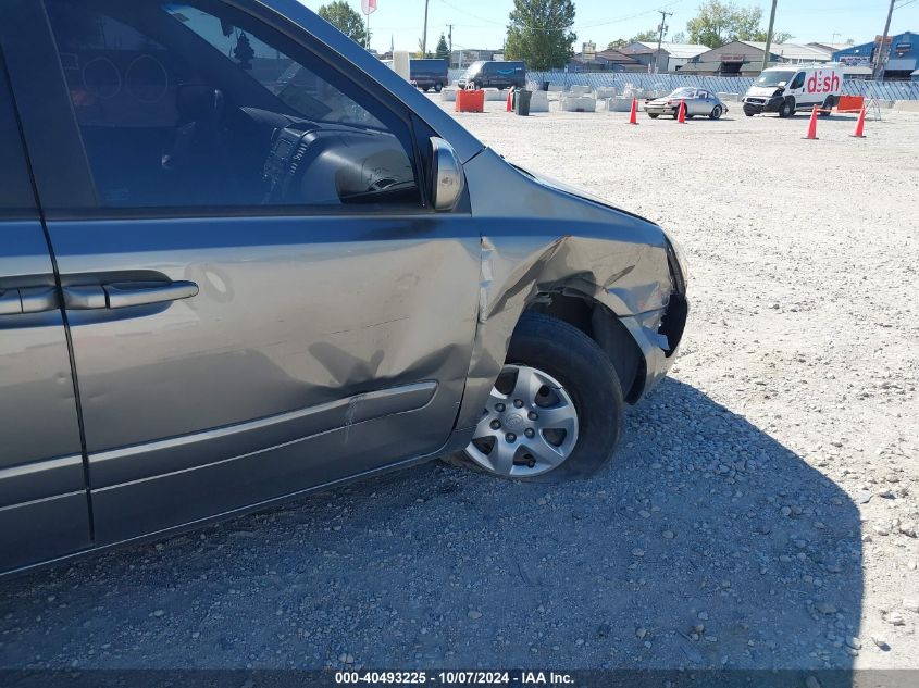 2010 Kia Sedona Lx VIN: KNDMG4C34A6357531 Lot: 40493225