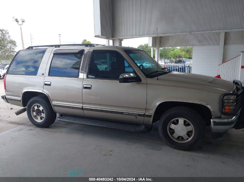 1999 GMC Yukon Sle VIN: 1GKEC13R4XR509824 Lot: 40493242