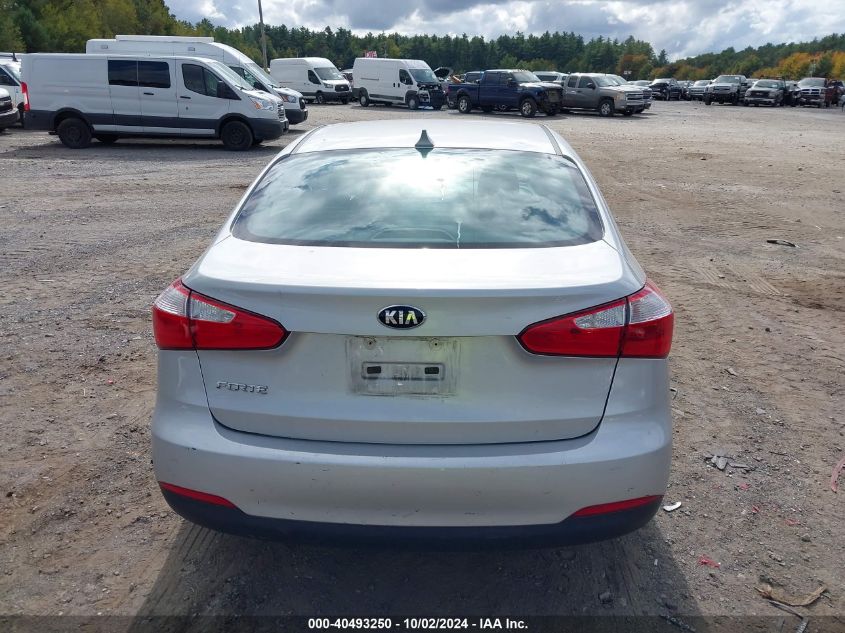 2015 Kia Forte Lx VIN: KNAFX4A62F5399311 Lot: 40493250