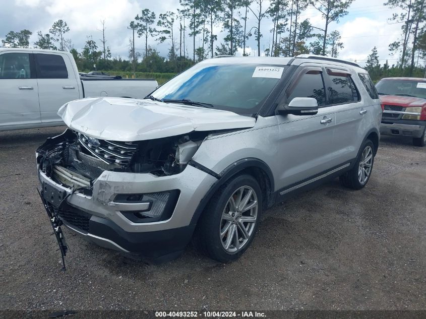 1FM5K7FH8GGC46345 2016 FORD EXPLORER - Image 2