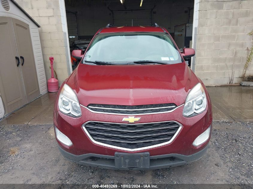 2016 Chevrolet Equinox Lt VIN: 2GNFLFEK7G6155393 Lot: 40493269